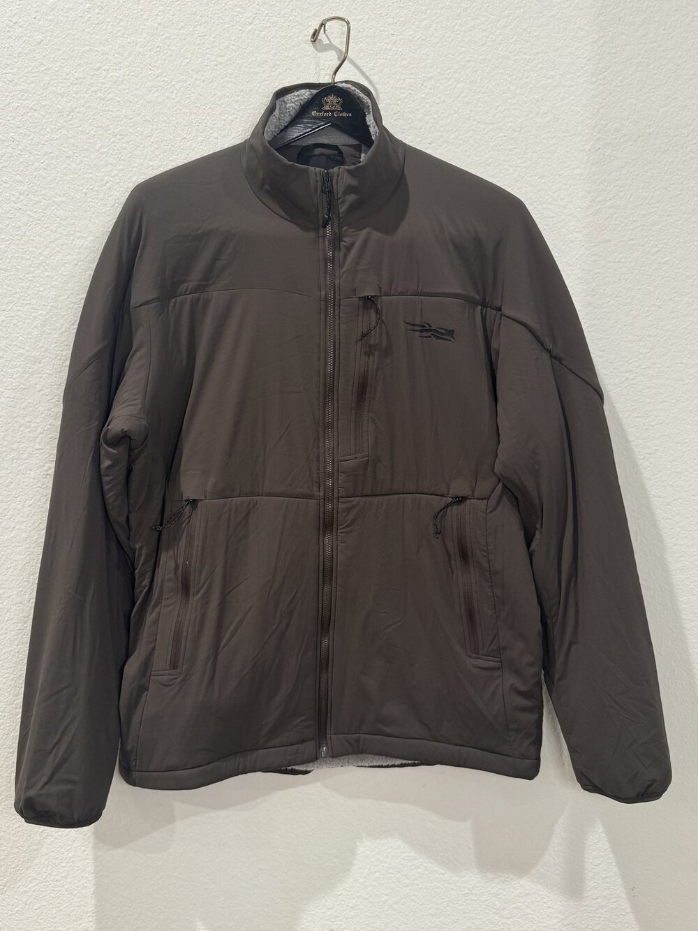SITKA Gear Ambient 200 Jacket Mens L Earth Brown Polartec Insulated 600413
